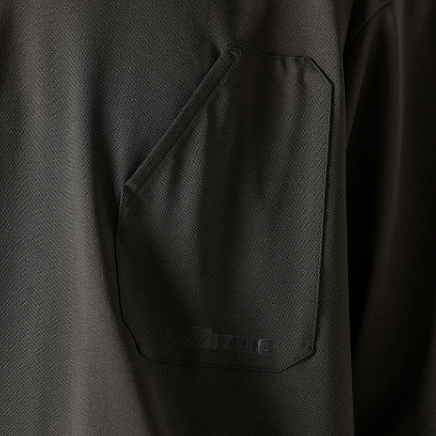 Mizuno High Gage Pullover Peat Charcoal